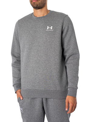

Мужская флисовая толстовка Under Armour Essential, серая, Grey