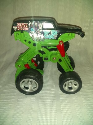 hot wheels grave digger mega air jumper