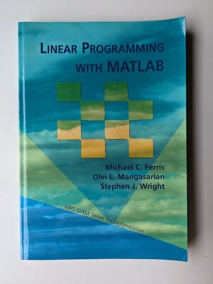 Linear Programming with MATLAB 