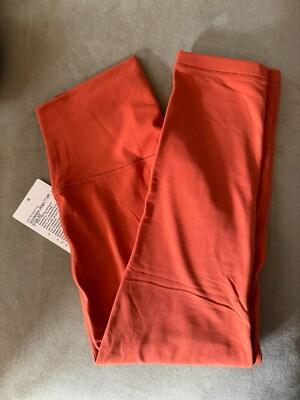 You pick NWT Lululemon Align High Rise Crop Size 6 Sz 8 - Orange Red Green