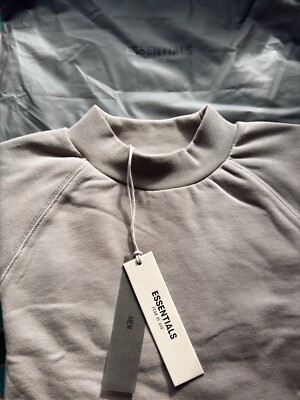 Fear Of God ESSENTIALS Oversized T-Shirt Desert Taupe  XXS  Size (New+Verified)