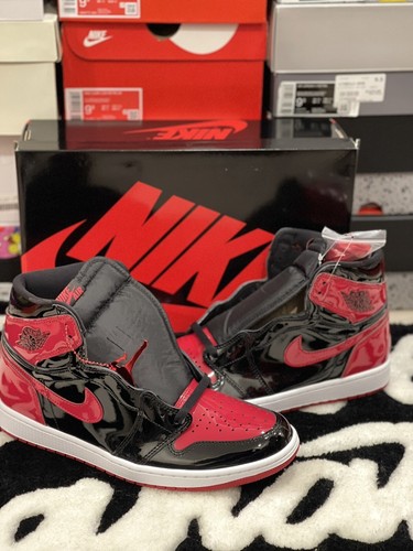 27.5 AIR JORDAN 1レトロ HIGH OG Patent Bred Jordan 1 Retro OG High Patent Bred | eBay
