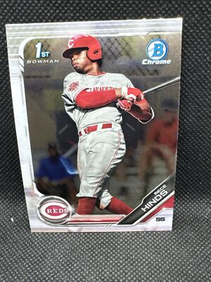 2019 Bowman Draft Chrome 1st Prospect #BDC-131 Rece Hinds