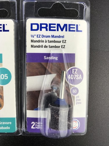 Lot Of 3 Dremel Rotary Tool Cutting/sanding...199-04, 105, EX 407SA S1