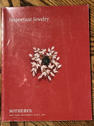 Sotheby's New York Auction Catalog & Results December 1995
