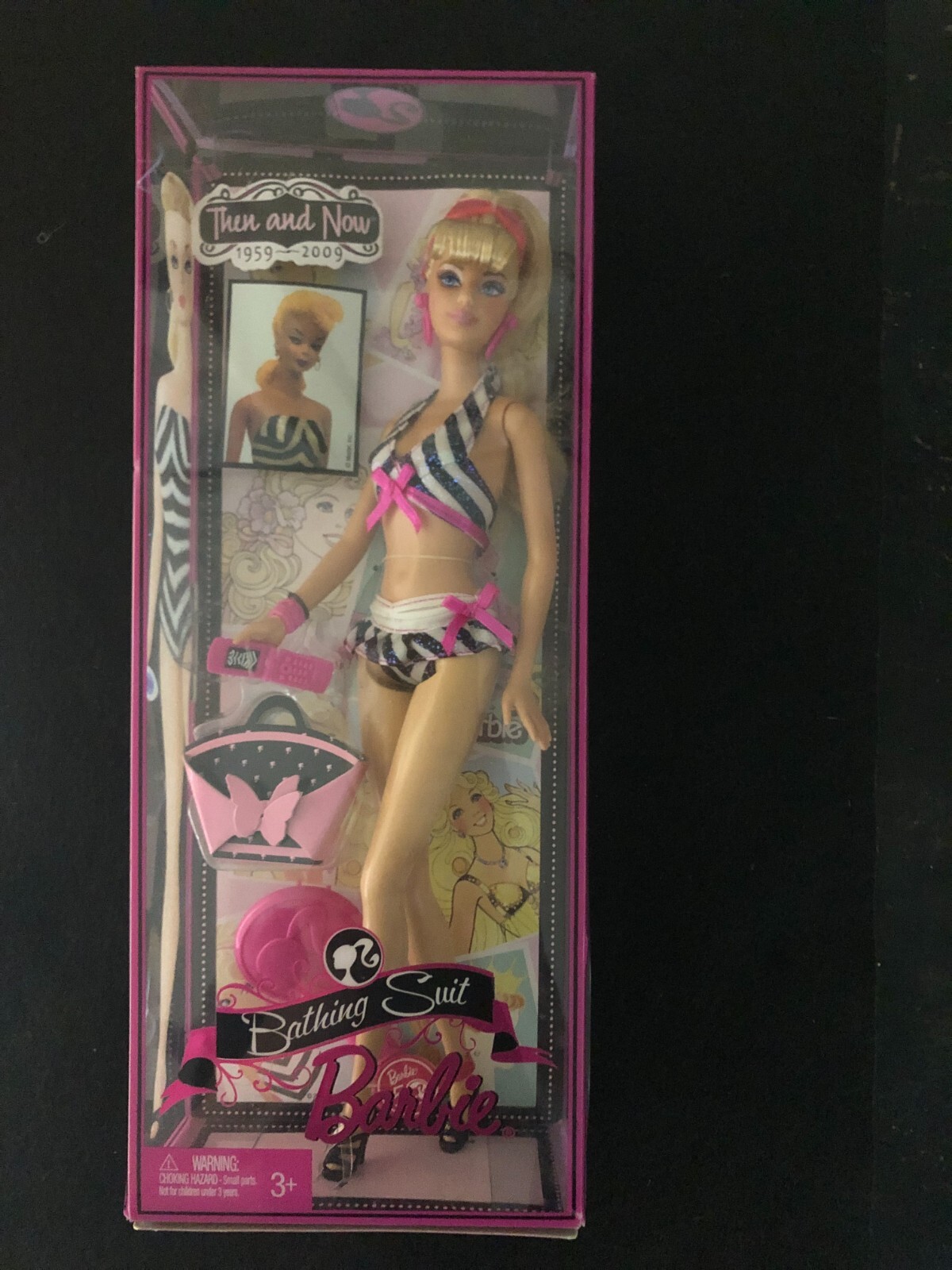 Barbie Then and Now 50th Anniversary Bathing Suit  Doll 1959