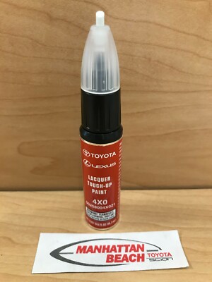 GENUINE TOYOTA INFERNO TOUCH-UP PAINT CODE 4X0 OEM 00258