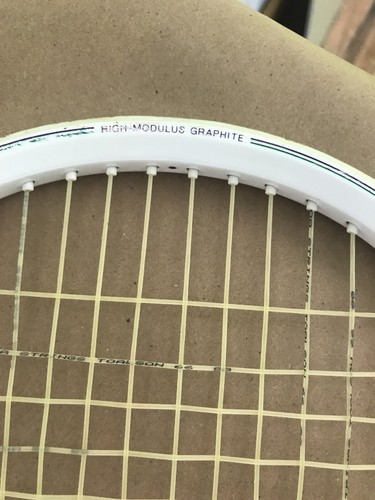 Wimbledon HM 88 Tennis Racquet Grip 4 1/4 Very Good Used Condition White