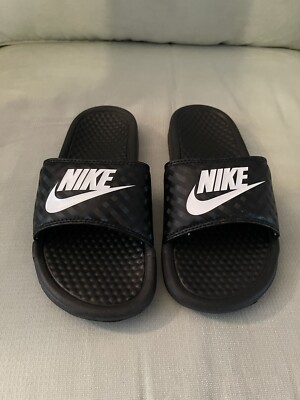 Nike Benassi Slides Black Size 6