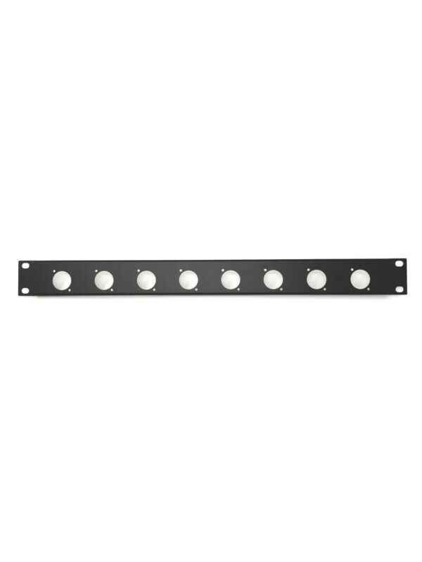 Cases Metal Rack Panel 1-space 8 D-series Punch-out