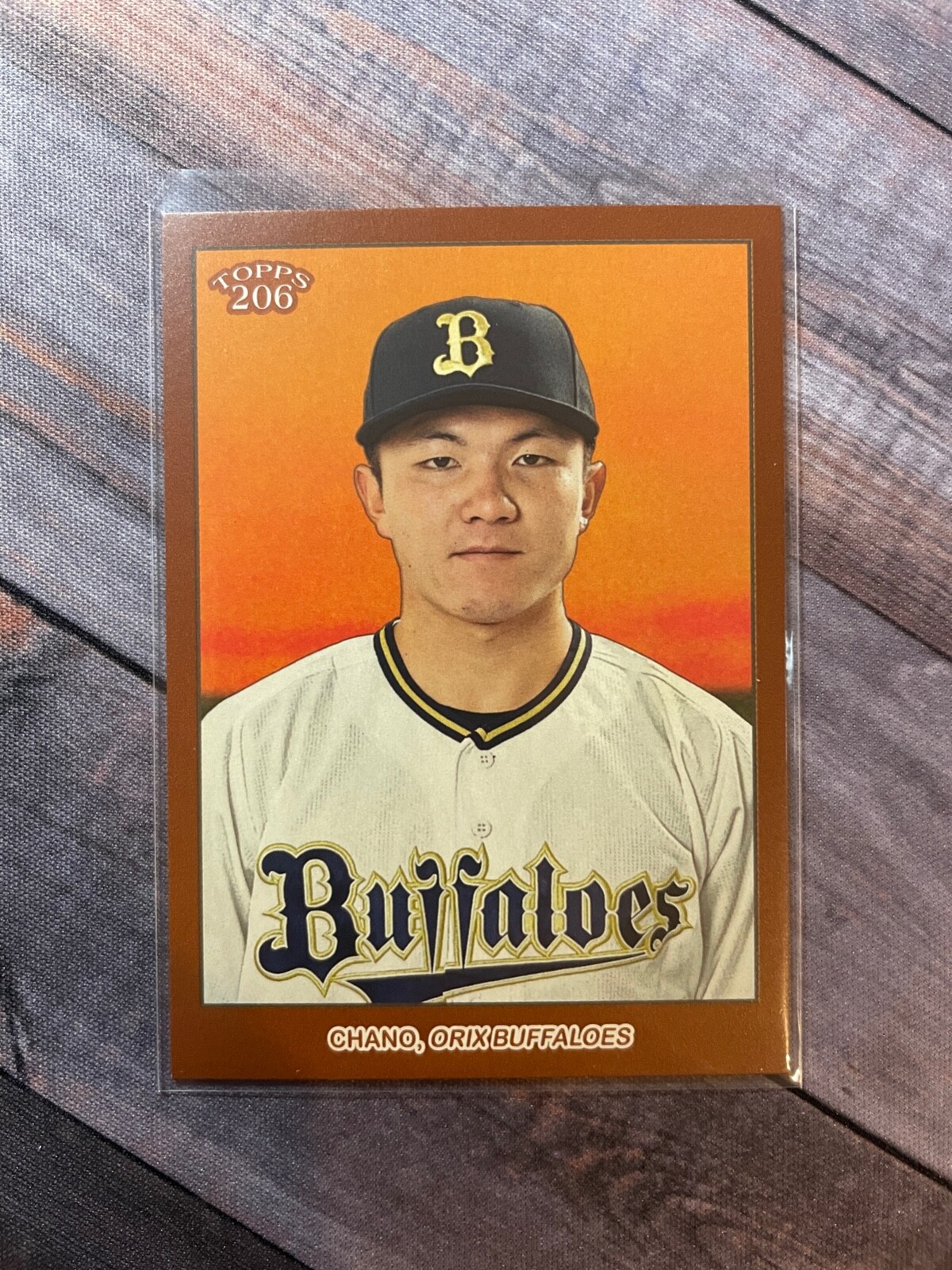 2023 Topps NPB 206 Bronze Tokumasa Chano Orix Buffaloes #169
