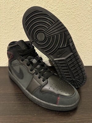 Jordan 1 Mid SE Craft Dark Smoke Red Size 9 Men's Brand New FD8634-001