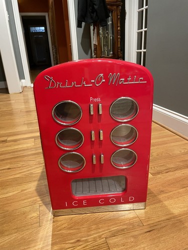 Drink-O-Matic 冷蔵庫 赤 自販機 Drink-O-Matic 冷蔵庫 赤 自販機