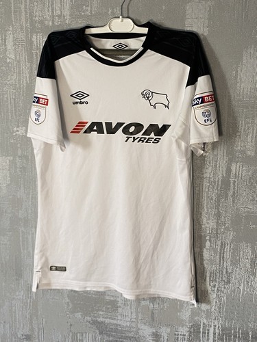 ウェア Derby county FC shirt umbro DERBY COUNTY 2017-18 Official Umbro Home Football Shirt Mens