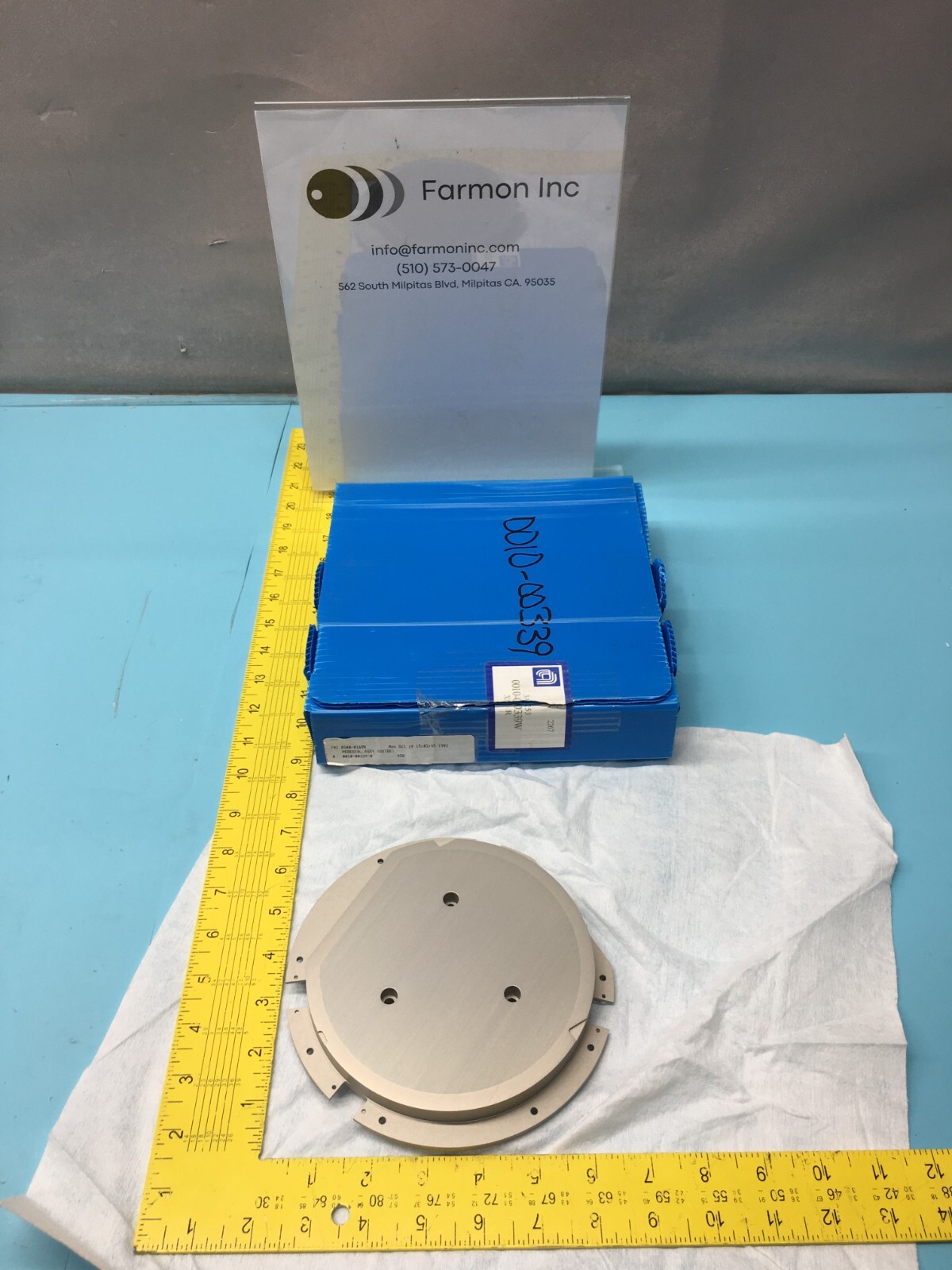 AMAT 0010-00339W Pedestal, Assy. 150 MM Oxide, 138059