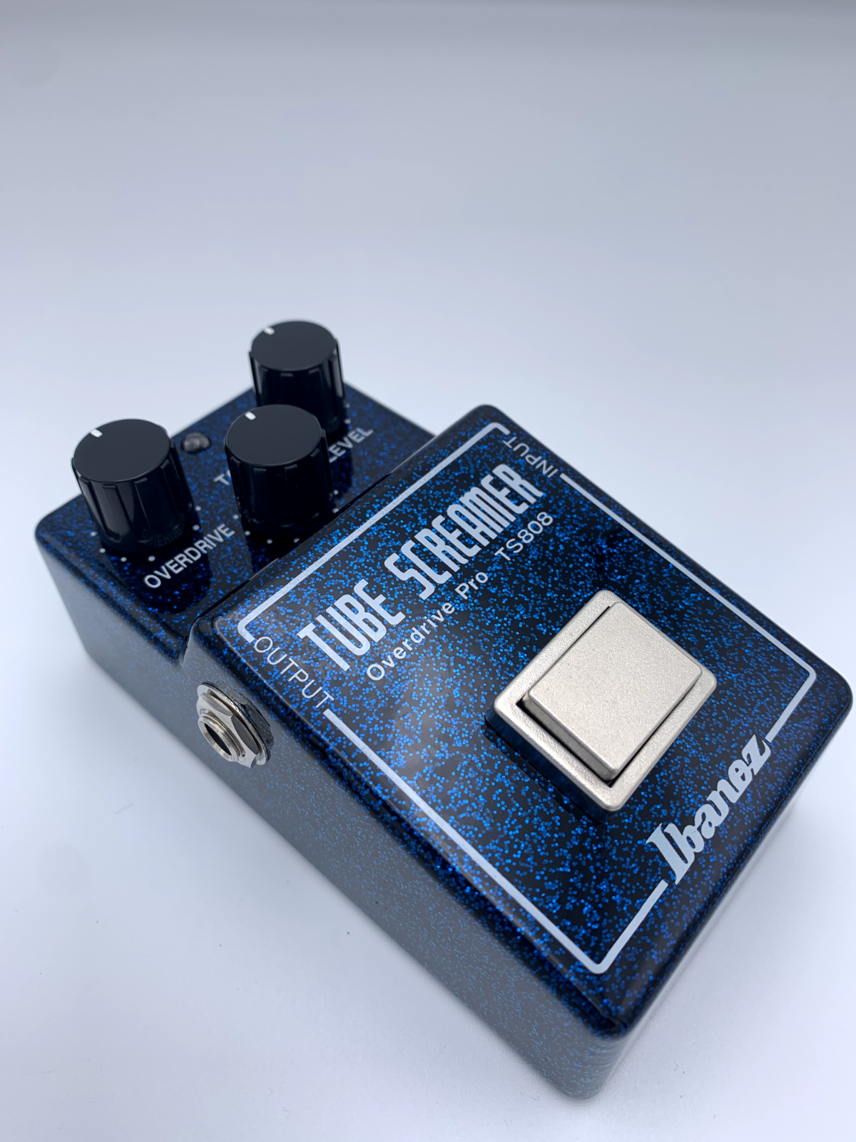 Ibanez 45th Anniversary TS808 Tube Screamer Pedal Blue Effects