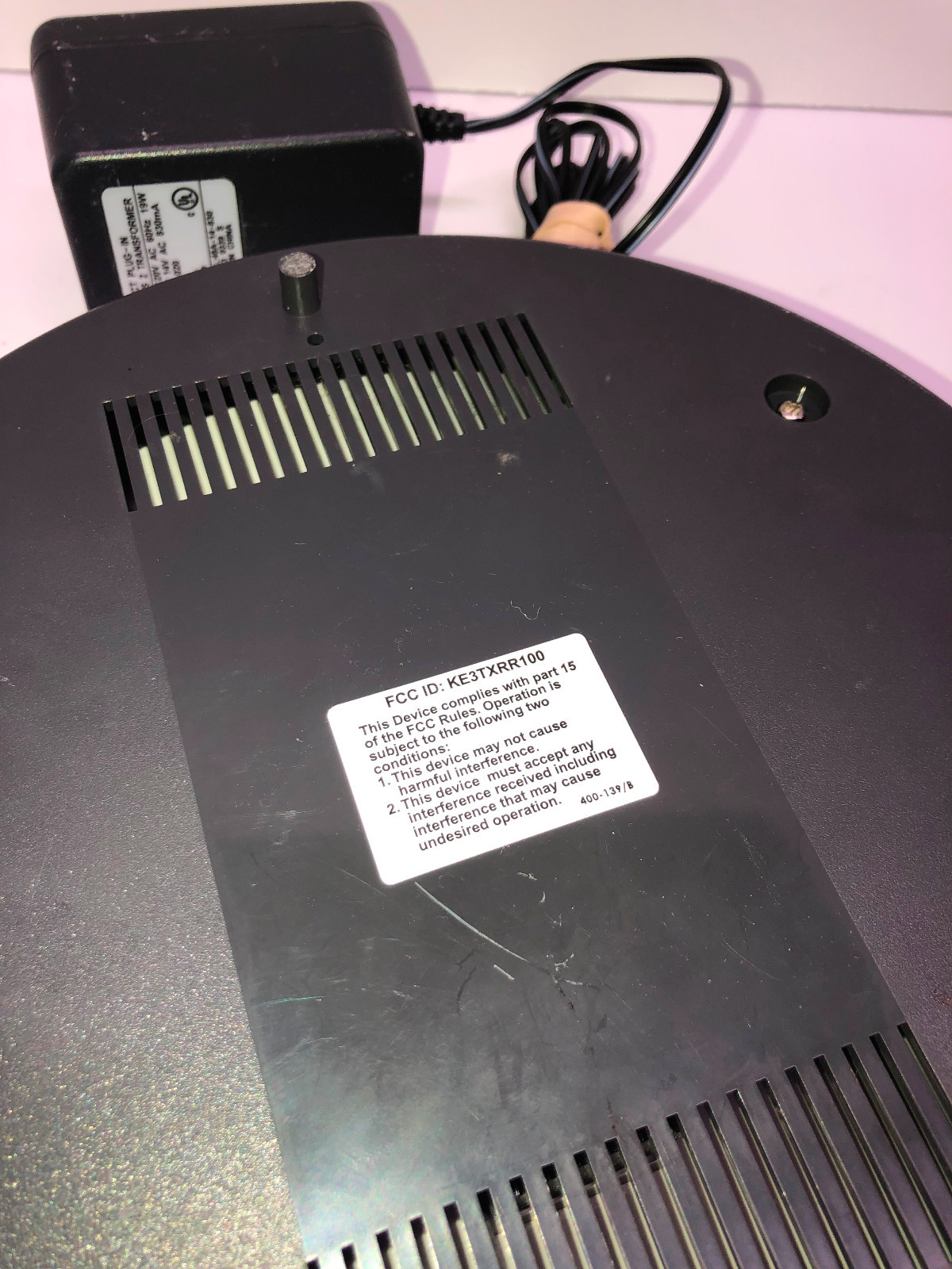 PetSafe Indoor Radio Fence Transmitter Receiver And Power Adapter, No Collar