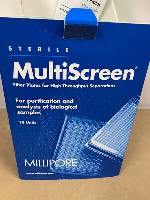 Millipore MultiScreen Filter Plates 10 Units MAIPS4510
