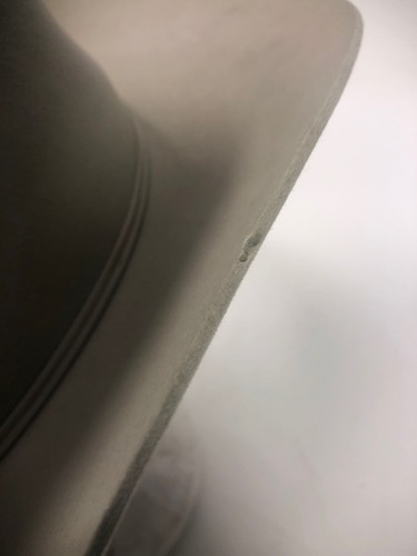 Vintage Resistol FT Worth Silver Belly Mens Cattleman Cowboy Hat -7 1/4  Long