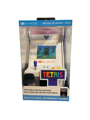 My Arcade Official Tetris Micro Player Pro Portable Retro Arcade NEW SEALED