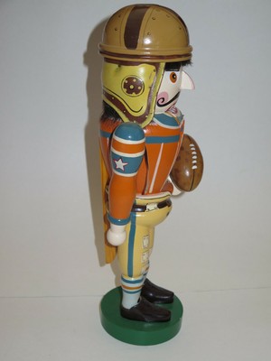 Vintage Football Player Hand Crafted Wooden 15