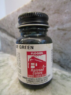 FLOQUIL RAILROAD COLORS MODEL PAINT - 1oz - BNSF HERITAGE GREEN