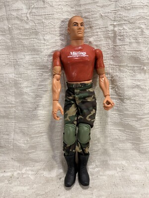 1996 GI Joe Basic Training Marine Adult Kid Collectable Doll Only. -- 6037