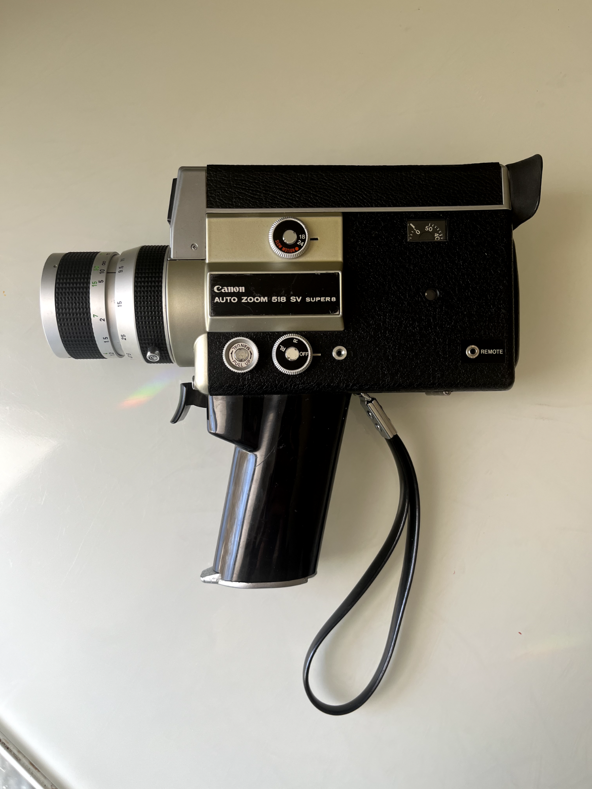 Canon Auto Zoom 518 SV Super 8 Cine Movie Film Camera 9.5