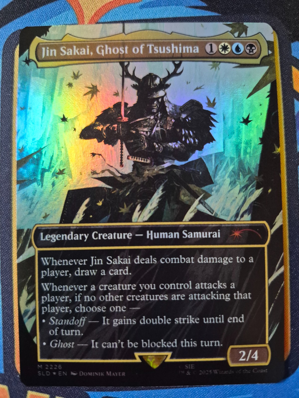 MTG SLD Jin Sakai， Ghost of Tsushima 英語 1枚 Secret lair