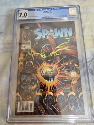 Spawn #13 Image Comics News Stand Edition 7.0 CGC Todd McFarlane
