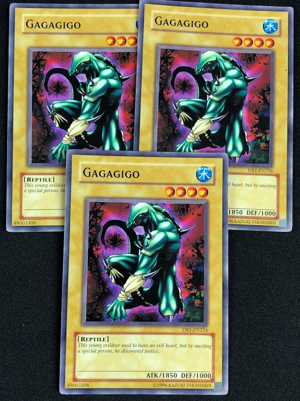YUGIOH GAGAGAIGO DR1-EN216 COMMON X3 (NM) | eBay