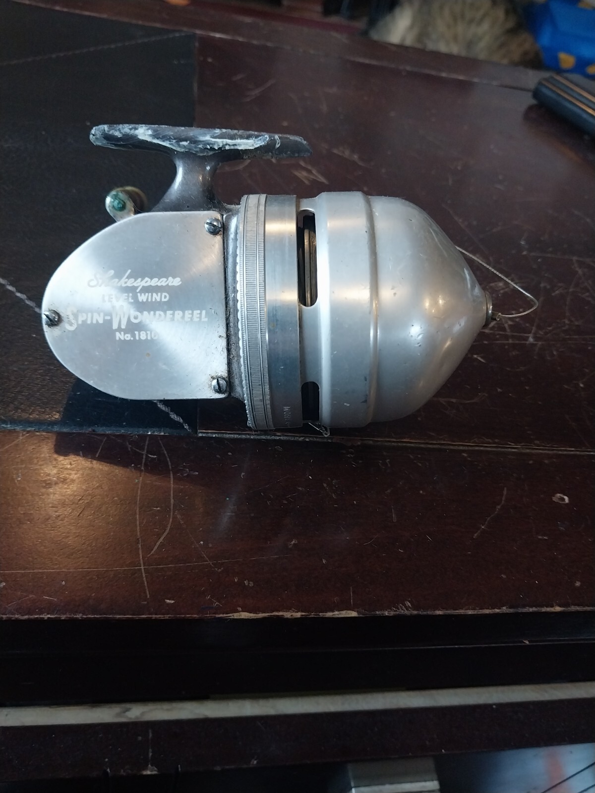 VINTAGE SHAKESPEARE LEVEL WIND SPIN - WONDEREEL NO. 1810 MODEL FC