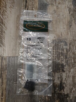 Weaver 48013 Top Mount Scope Base Mossberg/Remington Standard Front Black #13