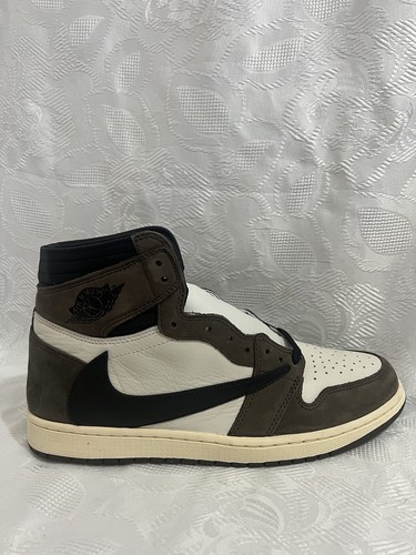 AIR JORDAN 1 RETRO HIGH OG TS SP 11.5 SAIL DARK MOCHA CD4487