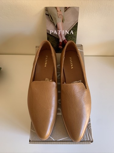 【PORTERNA】Nienne Ribbon Leather Flat Shoes Vintage 80's Nina Originals Leather Ribbon Lace Up Flats 7.5