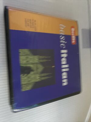 BERLITZ - BASIC ITALIAN COURSE - Includes 3 Cassette Tapes and Guide Book!