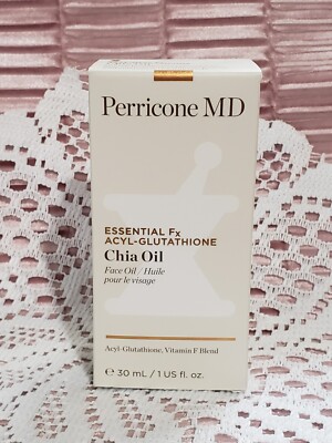 Perricone MD Essential Fx Acyl-Glutathione Chia Oil 30ml/1 oz. NEW in Box