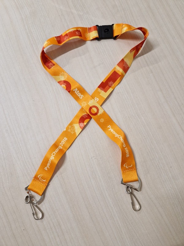 Cordon Jeux Paralympiques - Peyongchang 2018 - Paralympics Games Lanyard