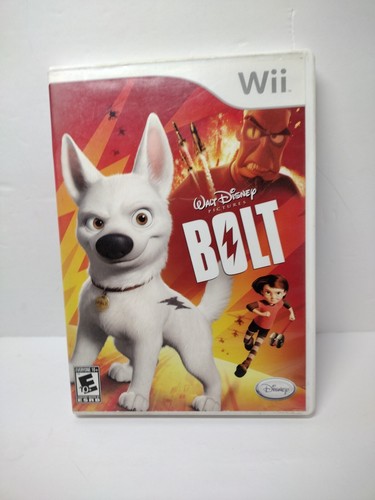 Disney Bolt (Nintendo Wii, 2008) - Tested - Complete CIB
