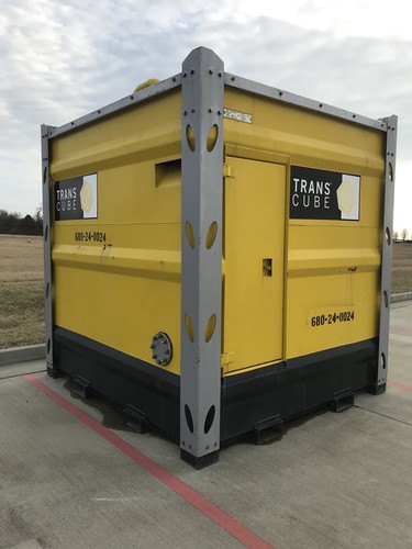 Transcube 2,450 Gallon Skid Mounted Fuel Tank w/ Pump