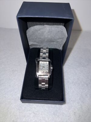TFX by Bulova 36T10 Stainless Steel Silver Tone Band & Dial Women's Watch Analog
