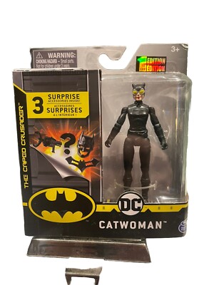 CATWOMAN Action Figure 1st Edition Spin Master DC Caped Crusader Series 