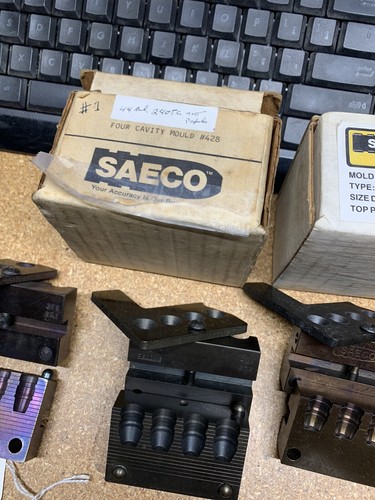 Saeco 4 cavity bullet mold (multiple)