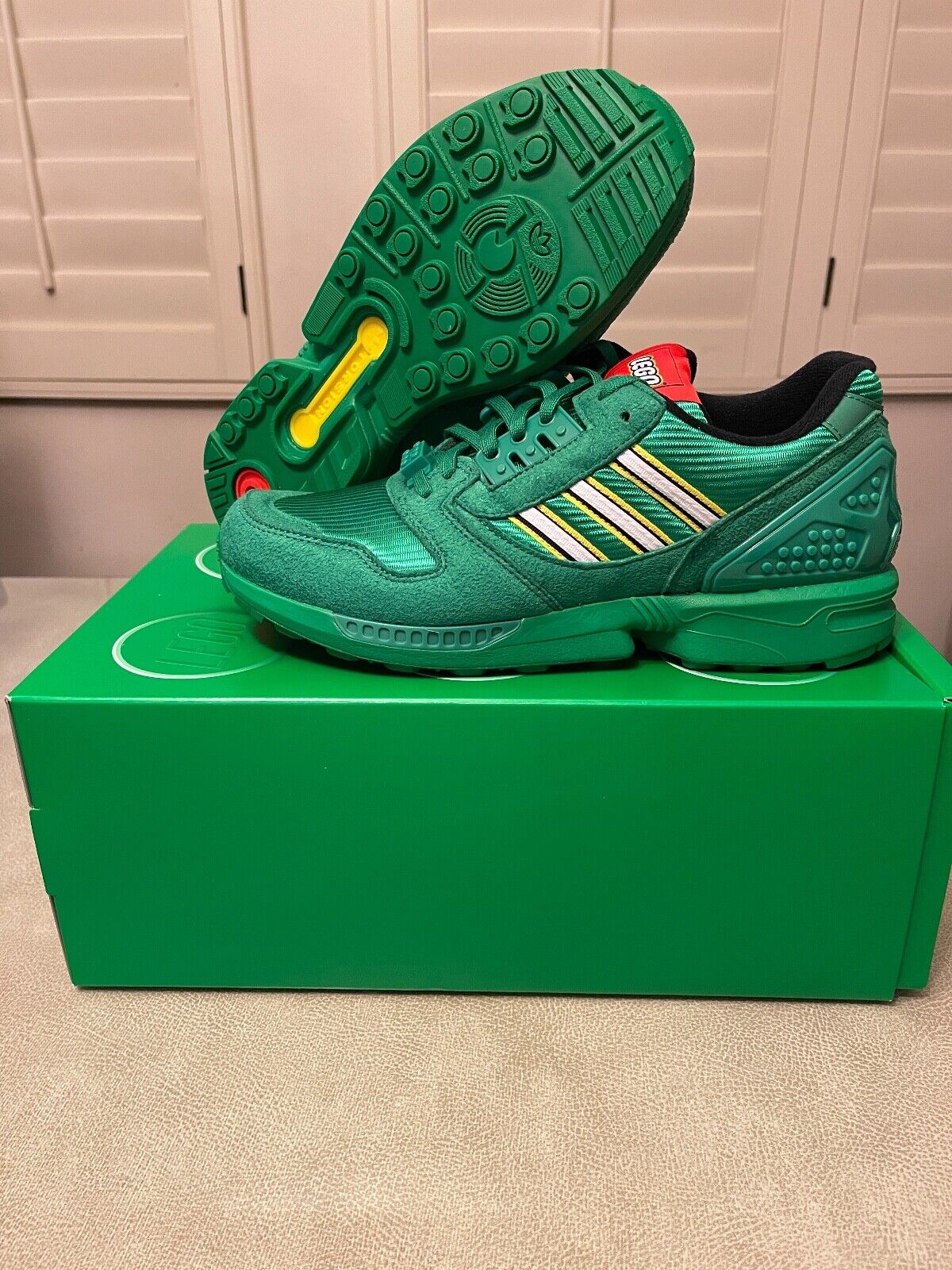 Size 8.5 - adidas ZX 8000 Lego Green | eBay Size 8.5 - adidas ZX 8000 Lego Green | eBay
