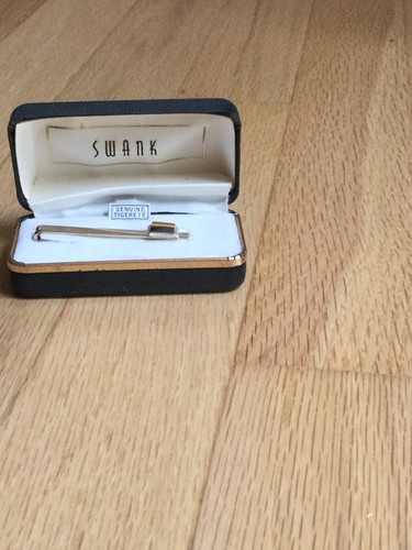 Vintage Men Cufflinks And Tie Holder  lot Hardly Used In Good Condition