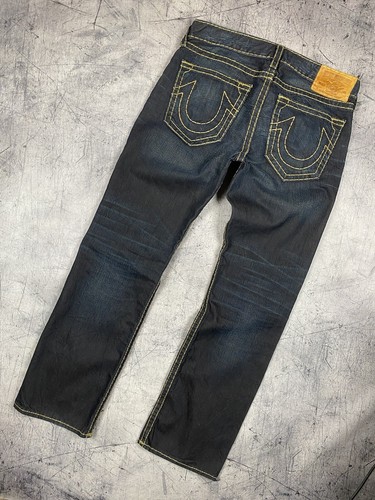 True Religion Brand Jeans USA Men's Dark Wash Size W34 Japanese | eBay