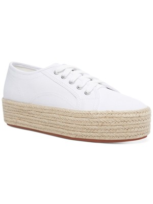 

WILD PAIR Женские белые эспадрильи Sofeya Спортивные кроссовки на платформе 9,5 M, Белый, 10009240700