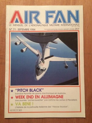 AIR FAN 71: P6M SEAMASTER BUNDESLUFTWAFFE PITCH BLACK AUSTRALIE FRECCE TRICOLORI
