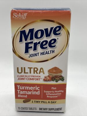 Move Free Ultra Joint Support Tablets Turmeric & Tamarind 75 Tablets EXP 11/23