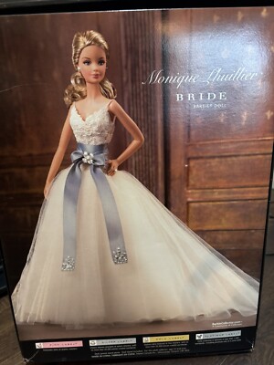 monique lhuillier bride barbie limited edition 2006 collection 354762391759